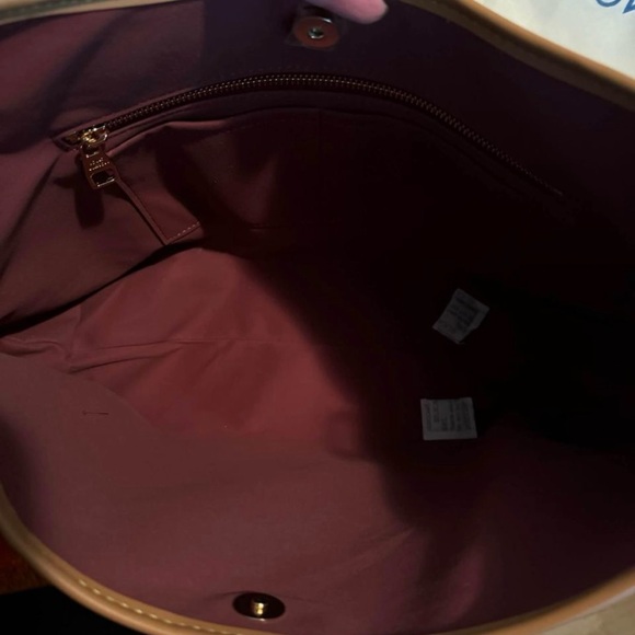 Large leather bag Louis Vuitton Style - Picture 2 of 9